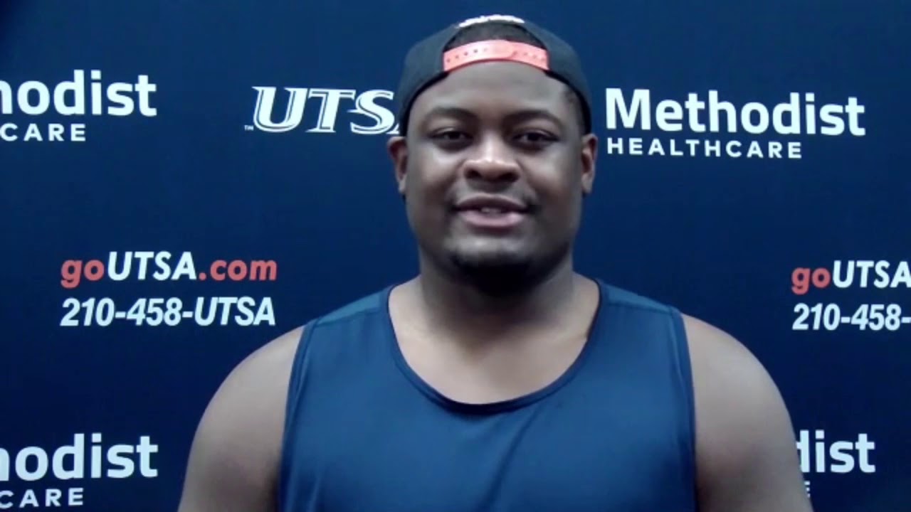 UTSA DL Brandon Matterson Post Practice Interview 10.21.20 - YouTube