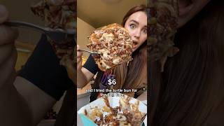 famous tiktokers decide what I eat for a full day! #foodie #shorts #eating #cinnabon #tiktok