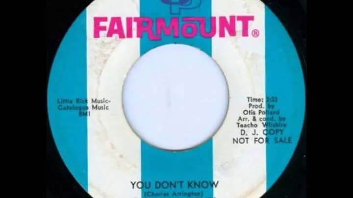 Shirley Vaughn ..  You don't know.   1966.