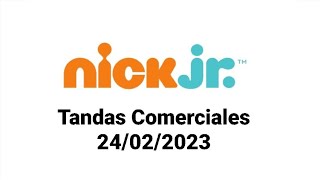 Tandas Comerciales Nick Jr Latinoamérica - 24022023
