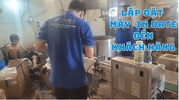 VITEKO hân hạnh bàn giao máy In Date băng tải đến công ty sản xuất hóa chất ở  Đức Hòa Long An