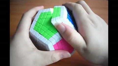 lightake:MHZ 7-Layer Color Teraminx Magic Cube (White Edge)