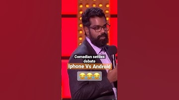🤣FUNNIEST Android vs IPhone debate jokes | Romesh Ranganathan