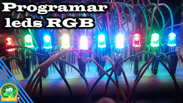 proyecto #77 programar leds RGB