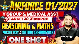 Airforce Vacancy 01/2027 | Airforce Raga Practice 09 | Airforce Reasoning &amp; Math Mix Question 2026