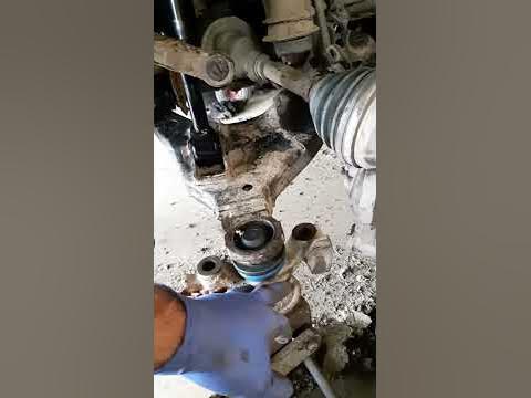 08 tacoma ball joint replacement the easy way - YouTube