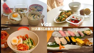 【vlog】一人暮らしの超リアルな食生活