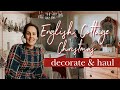 English Cottage Christmas | Decorate & Thrift Haul in girls bedroom