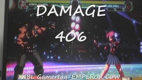 THE KING OF FIGHTERS XII ATHENA - COMBOS & CRITICAL COUNTER COMBOS