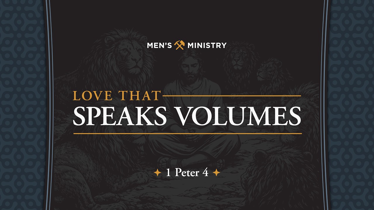 1 Peter 4, Love That Speaks Volumes
