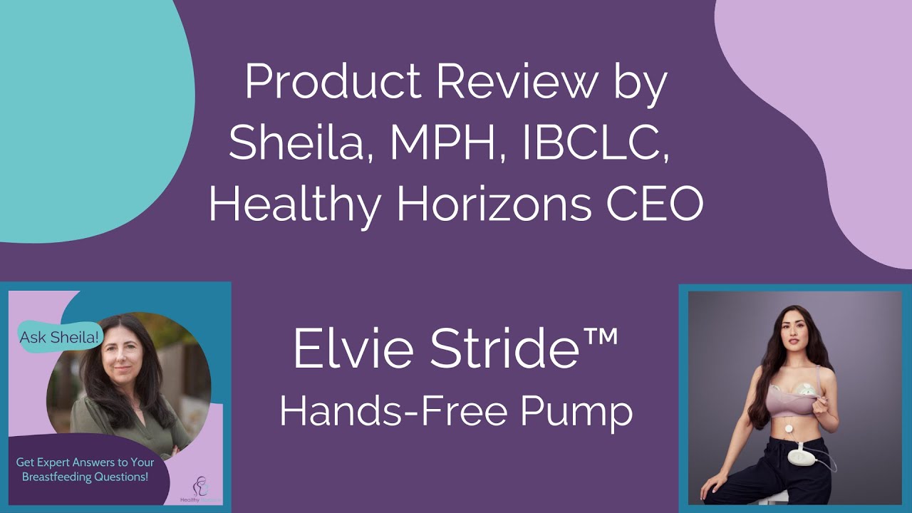 Elvie Stride Hands-Free Electric Breas