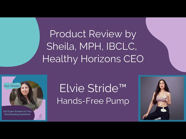 Elvie Double Electric Wearable Breast Pump - Healthy Horizons – Healthy  Horizons Breastfeeding Centers, Inc.