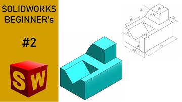 ⚡SOLIDWORKS || Beginners Tutorial || Exercise - 2