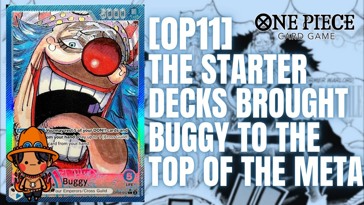 [OP11] Starter Deck Buffed Buggy Makes the Clown the Pirate King - OPTCGSim Gameplay