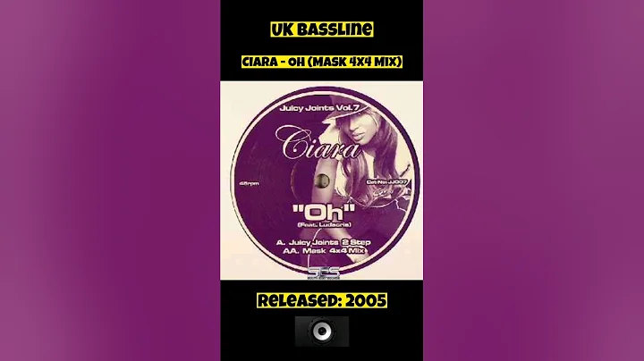 Ciara - Oh (Mask 4x4 Mix) #shorts #bassline