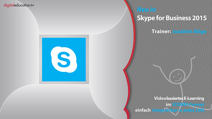 Warum geht Skype for Business nicht?