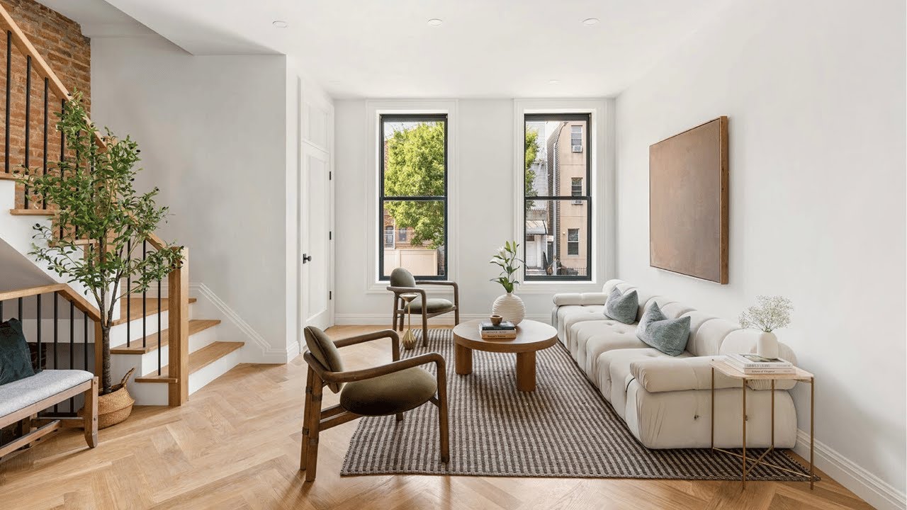 INSIDE a Renovated Greenwood Townhouse with Garden, Terrace & Income ...