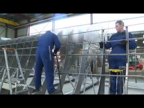Salon nautique de Paris : Visite d'un chantier naval