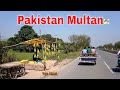 Le voyage de muzaffargarh au pakistan au voyage de route de multan