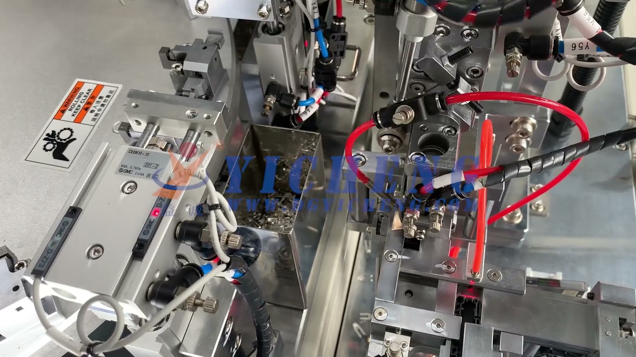 Automatic Assembly Machine For Large Micro Movement Hook Tension Spring ...
