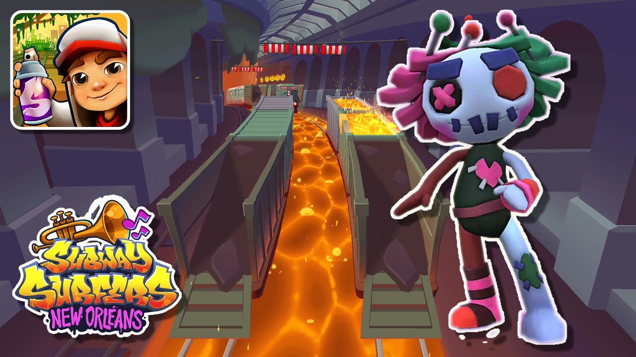 Unlock Pins On Floor Is Lava In Subway Surfers New Orleans 2024 - No Floor Challenge
