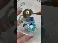 青色MIXでシーリングスタンプ❁