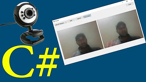 Webcam C# | Webcam capture C# | save file dialog C#