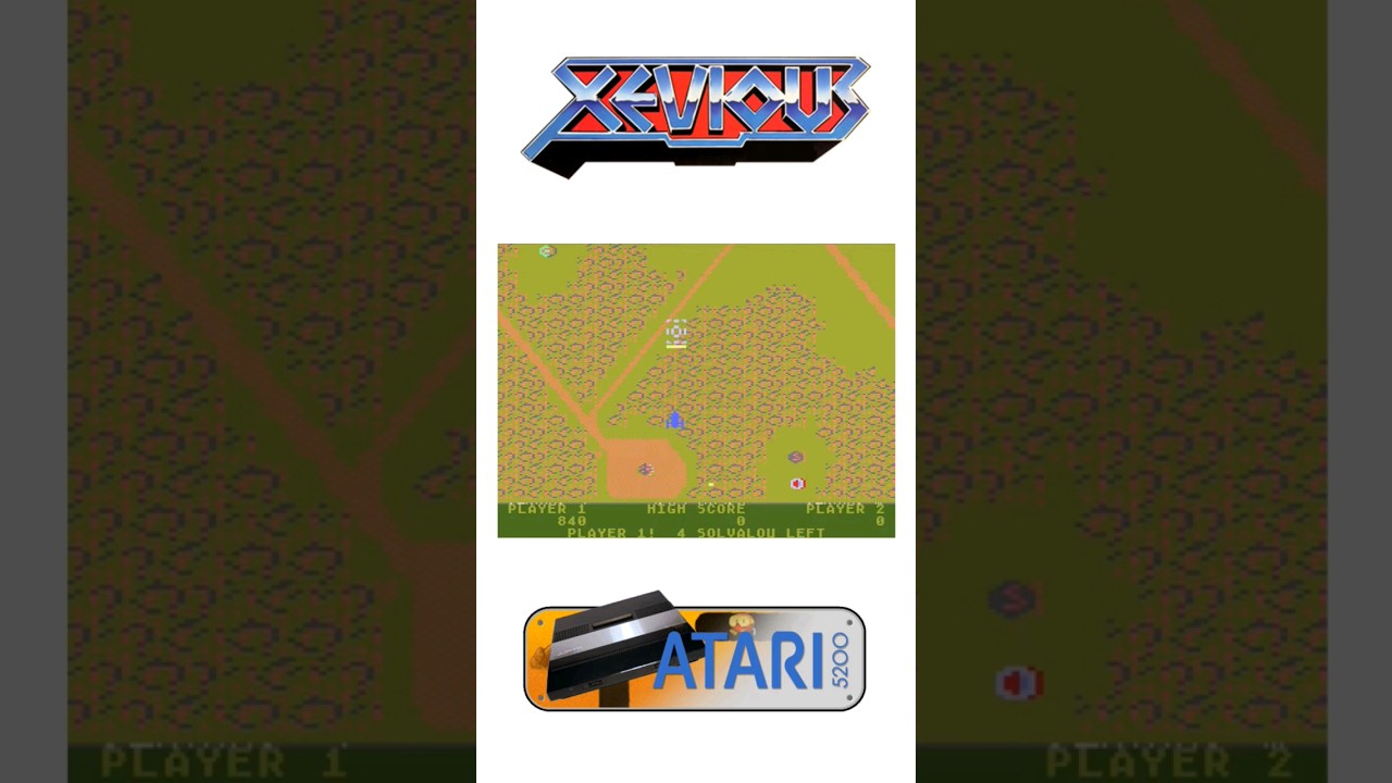 Xevious (Atari 5200)  