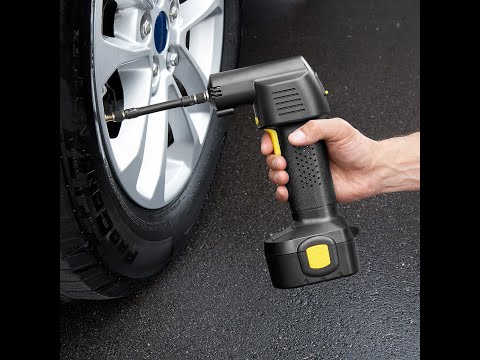 Cordless Auto Stop Tire Inflator by Sharper Image @