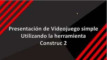 PEQUEÑA MUESTRA DESPUES DE CREAR UN VIDEOJUEGO CON CONSTRUCT 2 !!