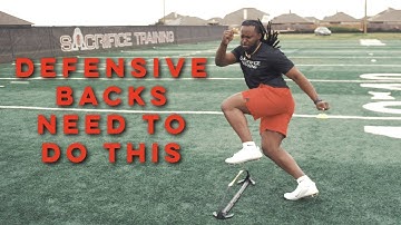 Footwork Friday | Defensive backs need to do this