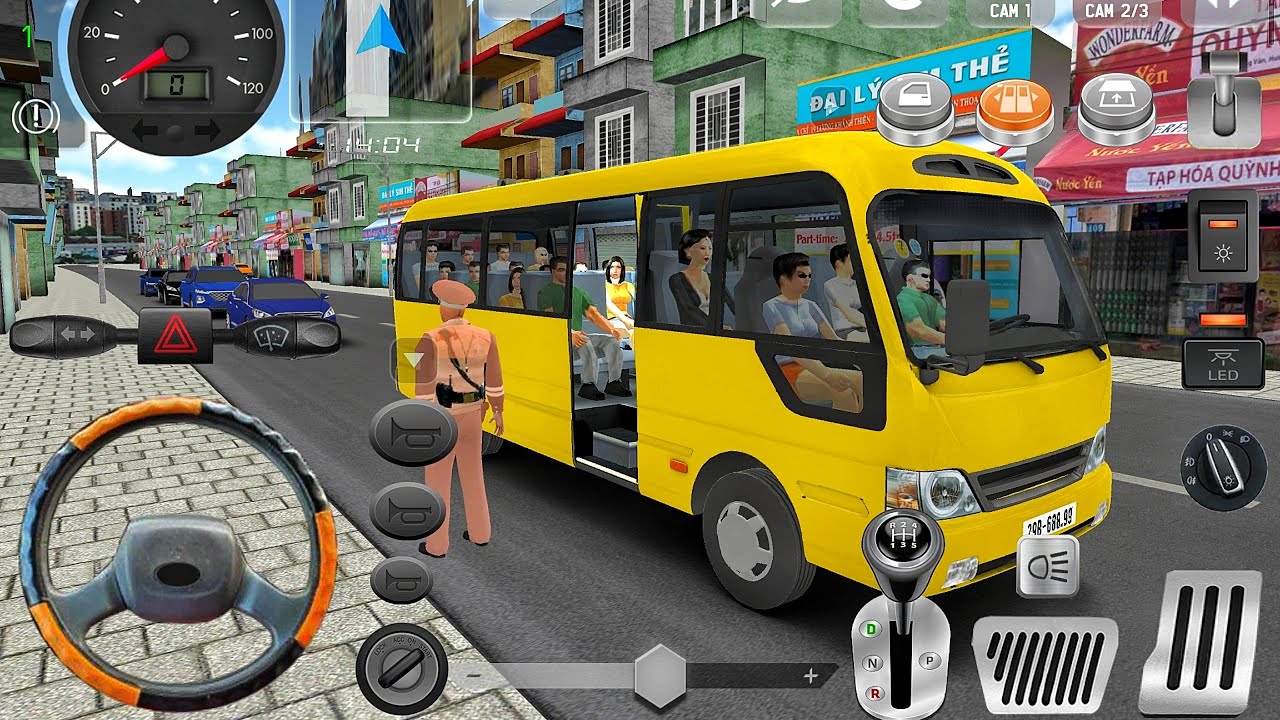 New Minibus Simulator Vietnam 2026 - Police Checking Bus City Road Driving - Android Gameplay