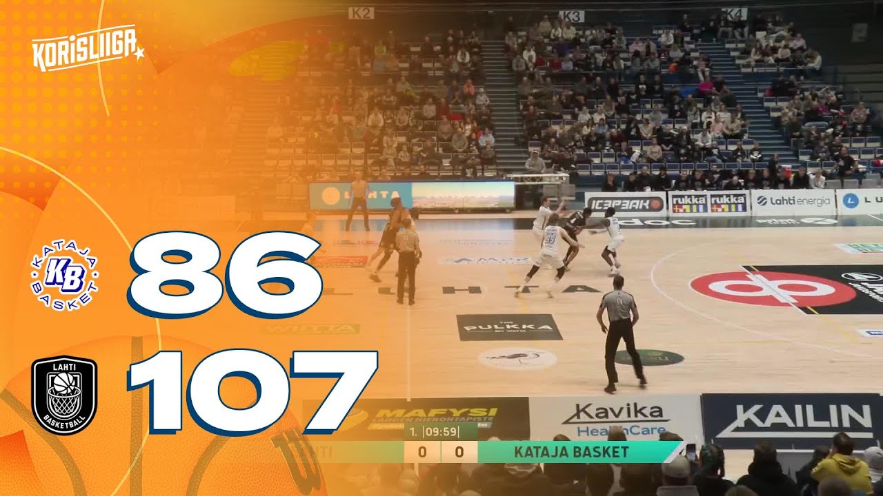 Lahti Basketball vs. Kataja Basket - Game Highlights