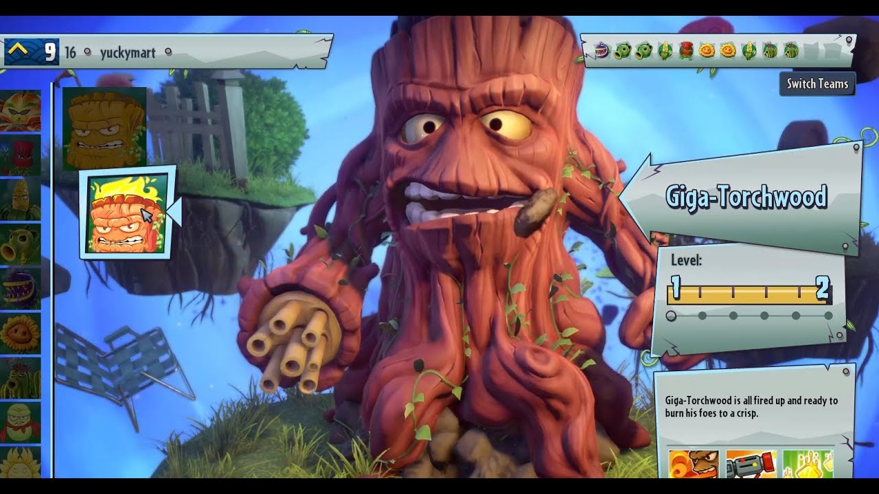Plants vs Zombies Garden Warfare 2 | Giga Torchwood 2 | BOSS Gameplay ...