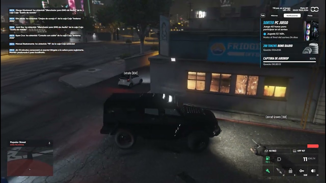 mi amigo q se roba la insurgent - MCPD- META RP - codigo: NML6VVNLL