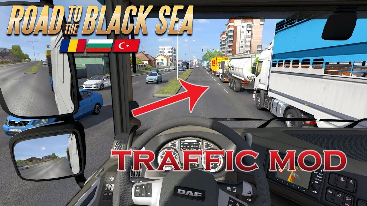 Ets2 Road To The Black Sea Hunedoara Targu Mures Traffic Mod Youtube