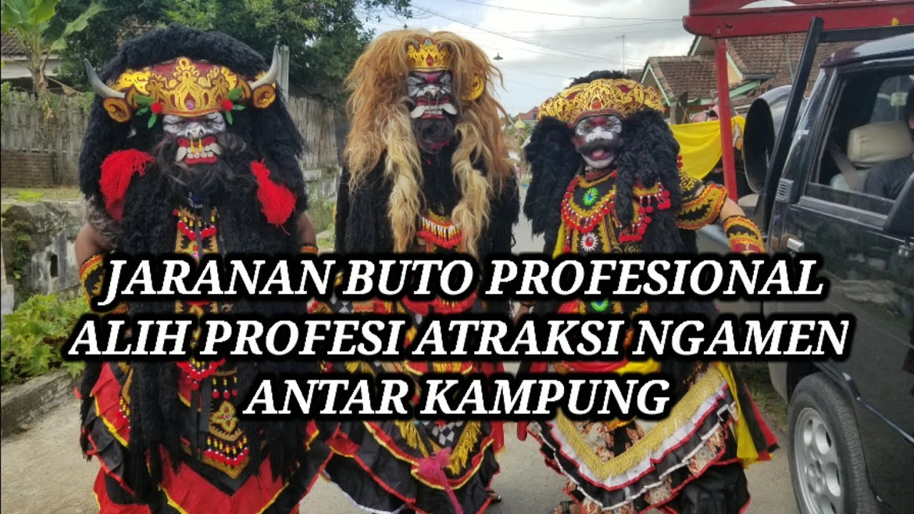 VIRAL || JARANAN BUTO PROFESIONAL/SRIWIJOYO KUMBO ALIH PROFESI ATRAKSI NGAMEN #ajiwitha_official