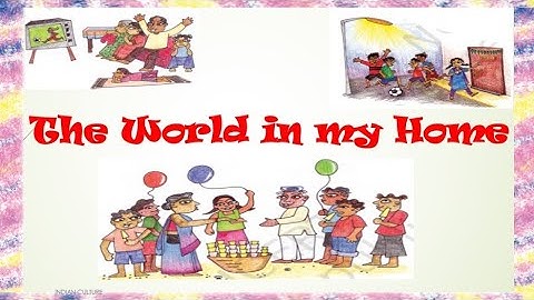 The World in my Home|Class 4|EVS|Questions & Answers|NCERT Solutions|CBSE|@INDIANCULTURE005
