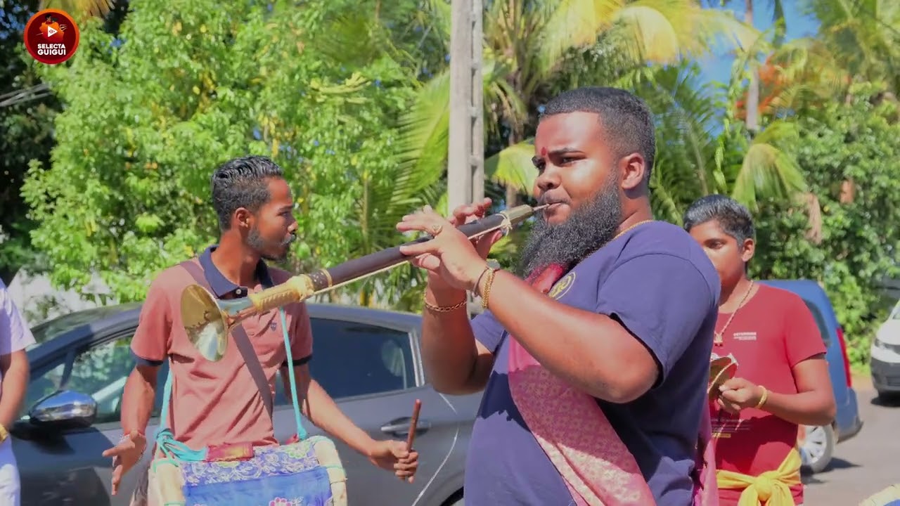 Procession de la déesse Viramman Karly au  Temple de Gillot 2023