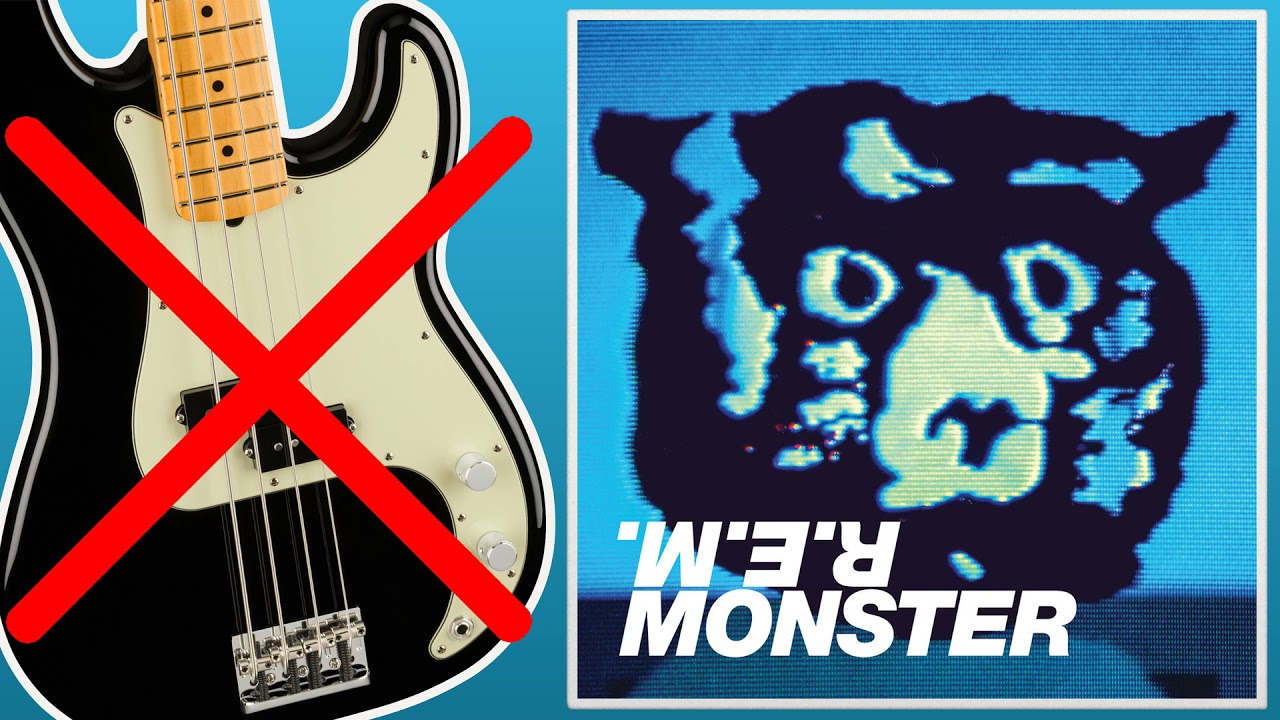 Crush With Eyeliner - R.E.M. | No Bass (Play Along)