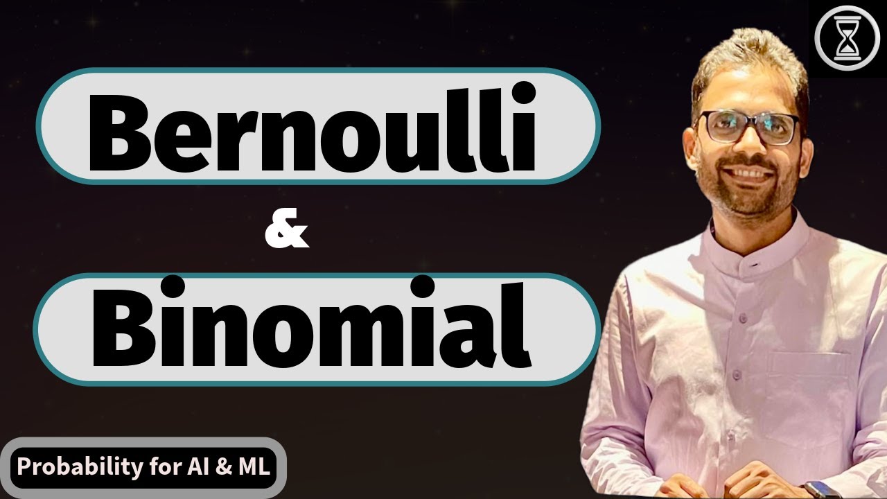 Bernoulli and Binomial Distribution | Explained with Examples - YouTube