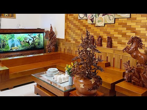 Video Nhà Đẹp 2 tầng nội thất gỗ tự nhiên #Nhà_Đẹp - youtube