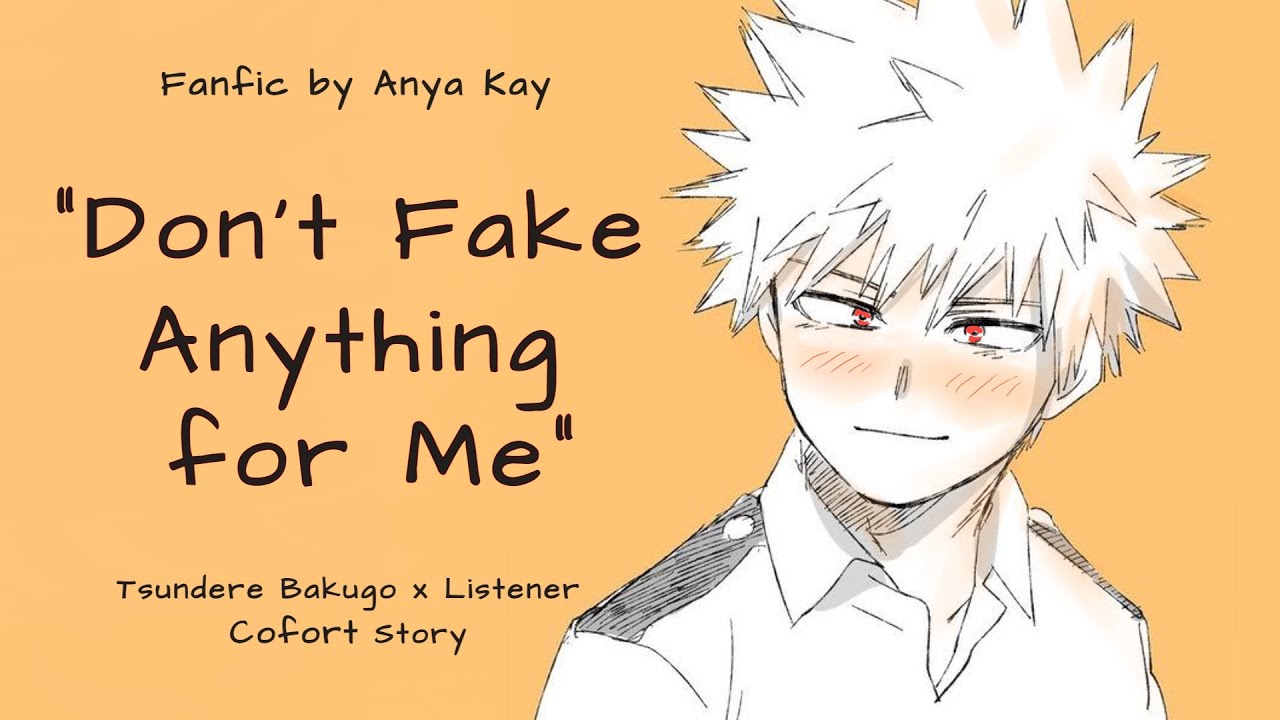 Tsundere Bakugou x Listener | Period Comfort | BNHA Fanfic Reading by Anya Kay