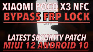 HOW TO REMOVE ∆ BYPASS FRP LOCK ON XIAOMI POCO X3 NFC ∆ ANDROID 10 ∆ WITHOUT PC