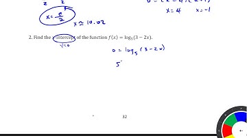 Algebra 2 Unit #6 Lesson #6 Homework