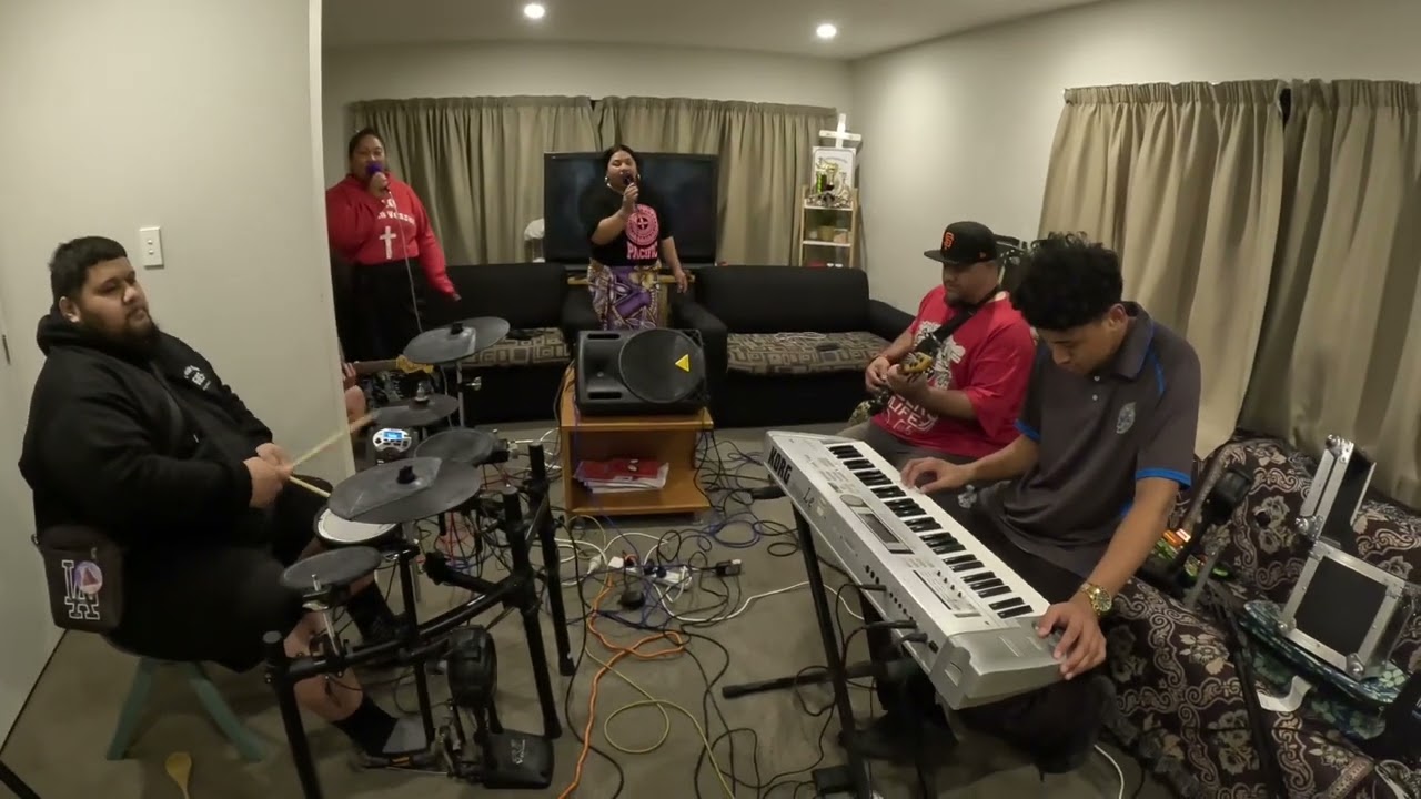 Ua ou talitonu Peace Chapel band practice