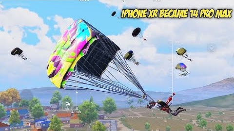 iPhone XR became iPhone 14 Pro Max 🔥 After iOS 16.1.1 - Bgmi Gameplay
