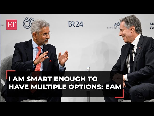 Jaishankar clears India's stand on Russian oil & BRICS: 'I am smart enough to have multiple options' class=