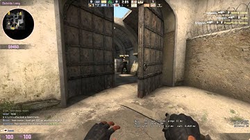 CSGO Casual - Another nerd spinbotting.