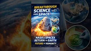 SpaceX Dragon Returns With Groundbreaking ISS Science | Future Space Technology #tech #ytshorts